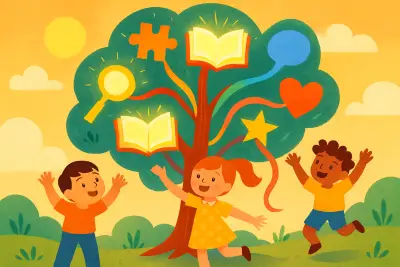 What skills can children gain from AI storybooks?