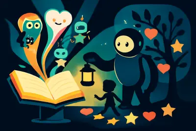 Zijn AI-verhalenboeken effectief voor het aanleren van waarden aan kinderen?
