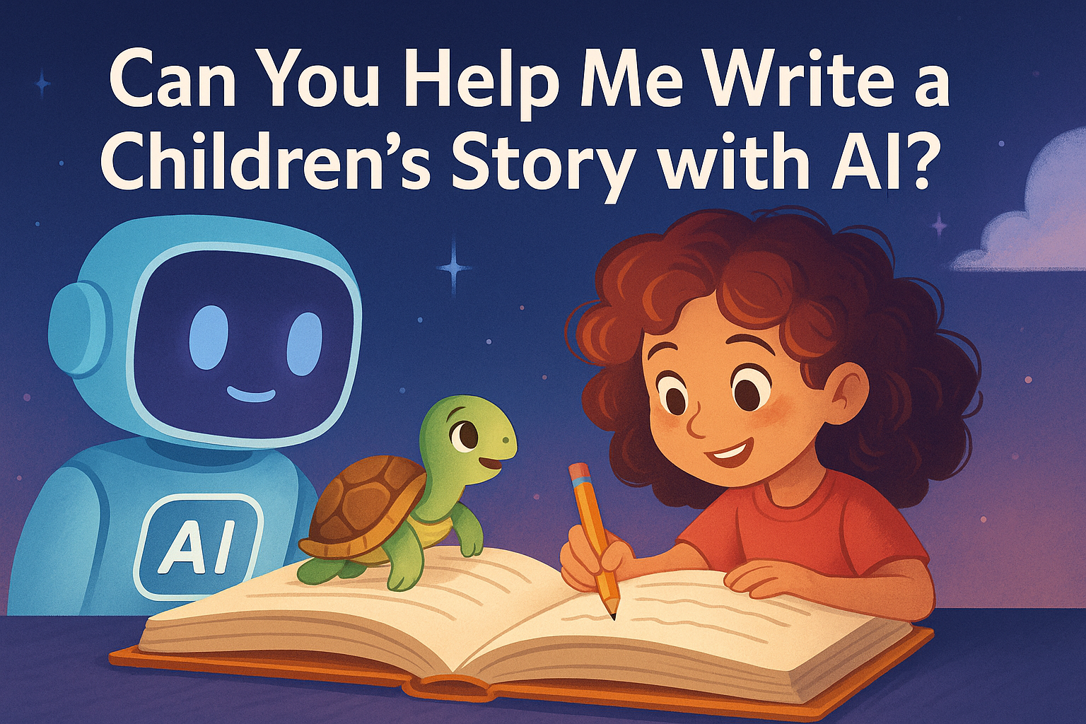 Can You Help Me Write a Children’s Story with AI?