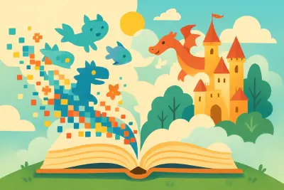 How do AI storybooks compare to traditional fairy tales?